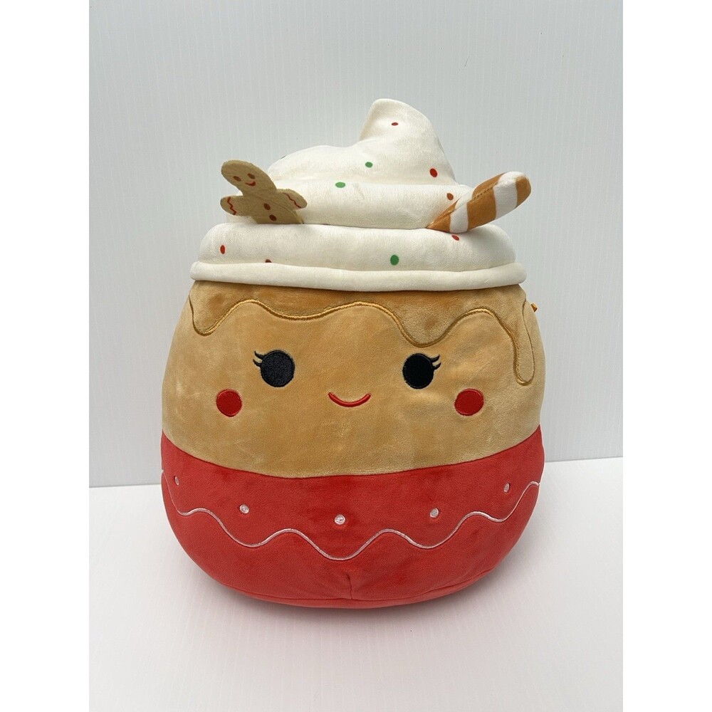 RARE 11” Ginger The Gingerbread Latte Squishmallow Plush Excellent condition
